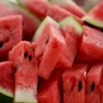 watermelon close-up photography
