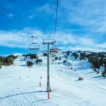 ski lift on mountain