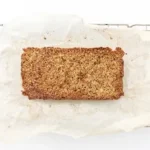 brown bread on white paper